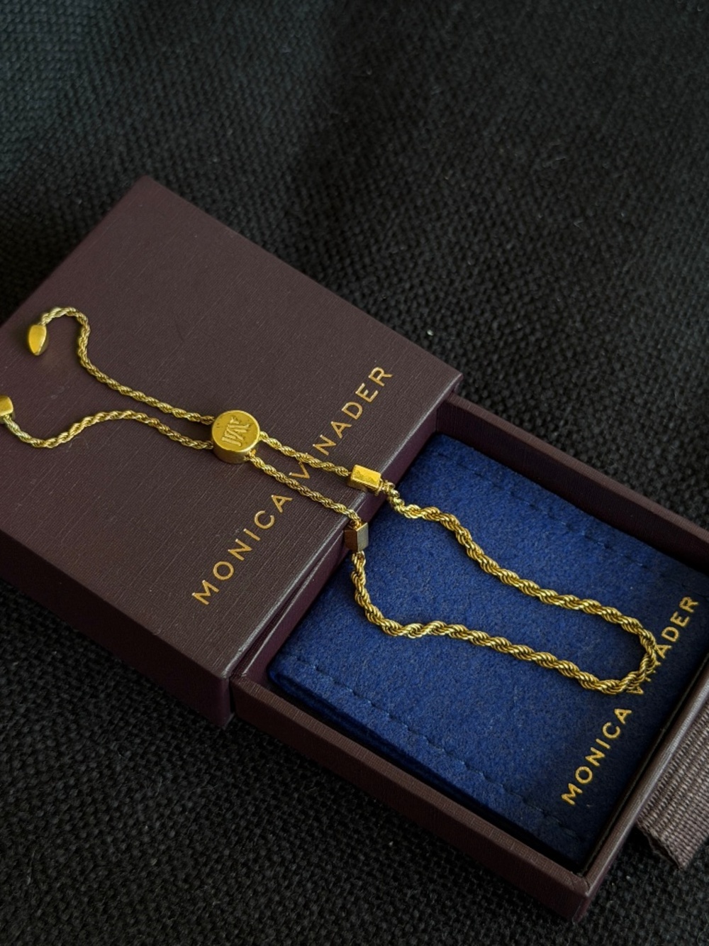 Monica Vinader Rope Chain Bracelet
